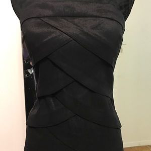 Romeo & Juliet Black Strapless Dress